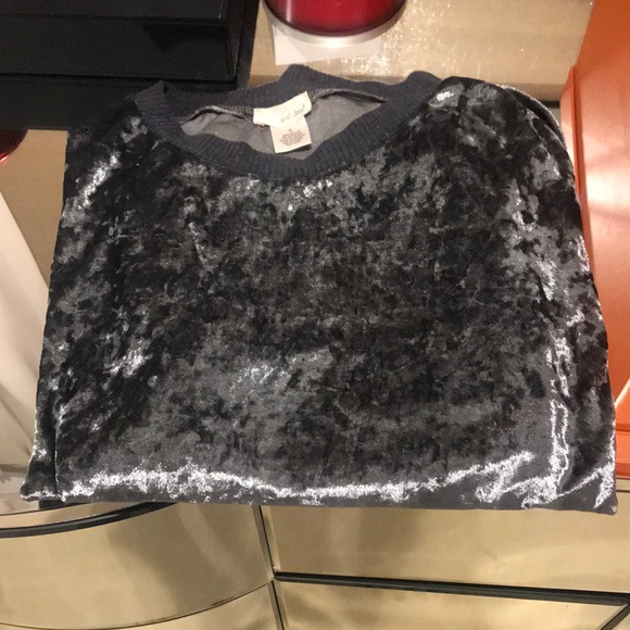 Crushed velvet long sleeve - Picture 4 of 6
